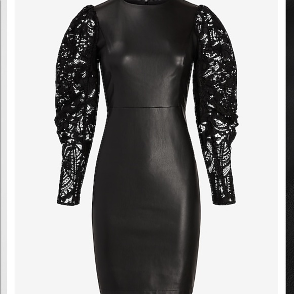 Express Dresses & Skirts - Express Minus the Leather Dress